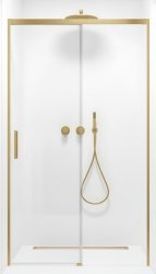 Душевая дверь Radaway Idea DWJ Brushed Gold 150 R, профиль золото