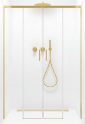 Душевая дверь Radaway Idea Gold DWD 180, профиль золото