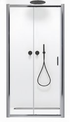 Душевая дверь Radaway Premium Plus DWJ 110 профиль хром, стекло прозрачное