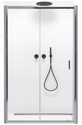 Душевая дверь Radaway Premium Plus DWJ 140 профиль хром, стекло прозрачное