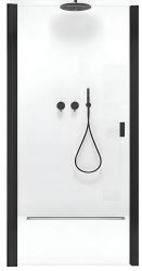 Душевая дверь Radaway Nes Black DWJ I 80 L, профиль черный