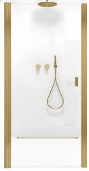 Душевая дверь Radaway Nes Brushed Gold DWJ I 80 L, профиль золото
