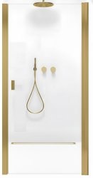 Душевая дверь Radaway Nes Brushed Gold DWJ I 80 R, профиль золото