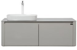 Тумба с раковиной Black & White Universe U915.1400L подвесная