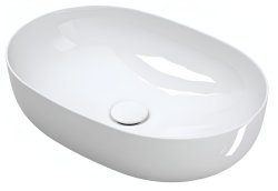 Накладная раковина Kerasan Nolita 534301 60x40, белая