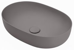 Накладная раковина Kerasan Nolita 534389 60x40, Ferro Matt