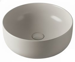 Накладная раковина Kerasan Nolita 534459 40x40, Grigio matt