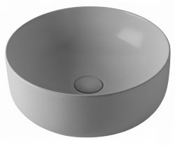 Накладная раковина Kerasan Nolita 534489 40x40, Ferro matt