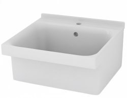 Раковина для постирочной Kerasan Aquadom 029201*1 60x50, белая