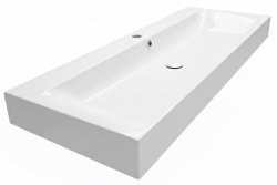 Раковина Kerasan Cento 353401*1 120x45, белая