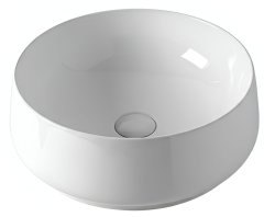 Накладная раковина Kerasan F10 460401 43x43, белая