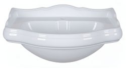 Раковина Kerasan Retro 104701*1 73x54, белая