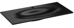 Раковина Kerasan Shape 547031*1 102x52, черная матовая