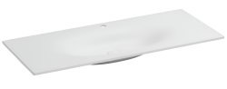 Раковина Kerasan Shape 548030*1 122x52, белая матовая