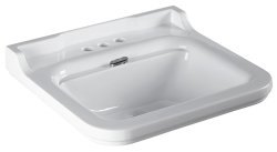 Раковина Kerasan Waldorf 4140K1bi/cr*3 60x55, белая