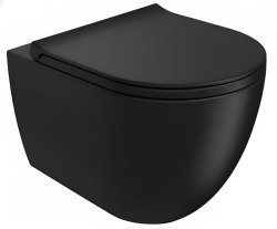 Подвесной унитаз Simas Vignoni VI28 nero matt, черный матовый
