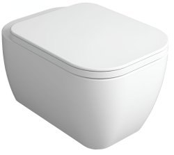Подвесной унитаз Simas Henges HE18bi matt, белый матовый