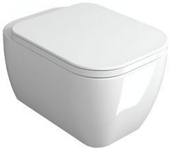 Подвесной унитаз Simas Henges HE18bi, белый