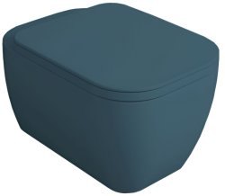 Подвесной унитаз Simas Henges HE18 navy matt, синий матовый