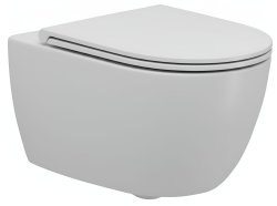 Подвесной унитаз Simas Trevi TRV18bi matt, белый матовый