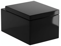 Подвесной унитаз Simas Frozen FZ18nero, черный