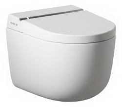 Подвесной электронный унитаз-биде Artceram Hype KHYV001 05 00 с сиденьем