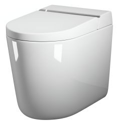 Приставной электронный унитаз-биде Artceram Hype KHYV002 01 00 с сиденьем