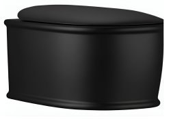 Подвесной унитаз Artceram Atelier ATV001 17 00, черный матовый