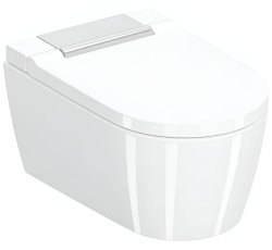 Подвесной электронный унитаз-биде Geberit AquaClean Sela 146.220.21.1