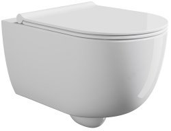 Подвесной унитаз Alice Unica 32240101SET, белый с сиденьем