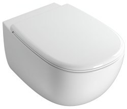 Подвесной унитаз Globo Daily DNS02BI безободковый, белый