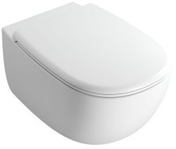 Подвесной унитаз Globo Daily DNS02BO безободковый, белый матовый