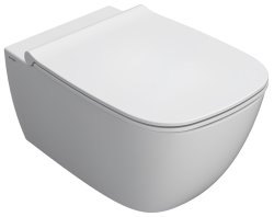 Подвесной унитаз Globo Genesis GNS02.BO безободковый, белый матовый