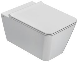 Подвесной унитаз Globo Stone STS05.BO безободковый, белый матовый
