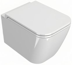 Подвесной унитаз Globo Stone STS07.BI безободковый, белый