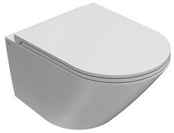 Подвесной унитаз Globo Forty3 FOS07.BI безободковый, белый