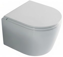 Подвесной унитаз Globo Forty3 FOS06.BI безободковый, белый