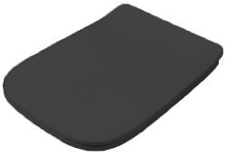 Сидение для унитаза Artceram A16 ASA001 17 71, черное матовое