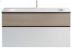 Тумба с раковиной Burgbad Fiumo 122 SFXN122F3956FOT45G0200C0001*1 подвесная