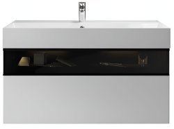 Тумба с раковиной Burgbad Yumo 100 SFMX102F3193C0001*1 подвесная