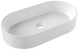 Накладная раковина Alice Spy Oval 34240109 65x36, белая матовая