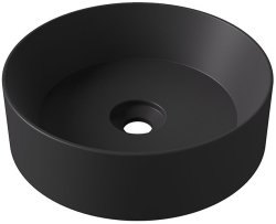 Накладная раковина Alice Spy Oval 34230108 40x40, черная матовая