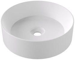 Накладная раковина Alice Spy Oval 34230109 40x40, белая матовая