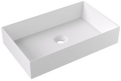 Накладная раковина Alice Spy Rectangular 34250109 60x38, белая матовая