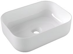 Накладная раковина Alice Unica 32190101 50x37, белая