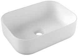 Накладная раковина Alice Unica 32190109 50x37, белая матовая