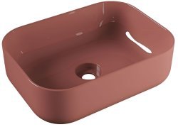 Накладная раковина Alice Unica 32190197 50x37, красная