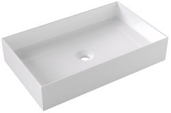 Накладная раковина Alice Hide 31130101 60x37, белая