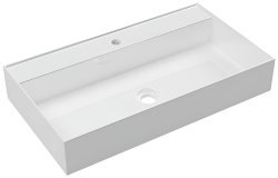 Раковина Alice Hide 31240101S 80x45, белая