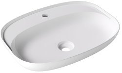 Накладная раковина Alice Form Oval 22460101 60x45, белая